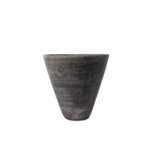 Ceramic Orchid Pot - Black