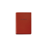 Red Leather Don't Forget Journal