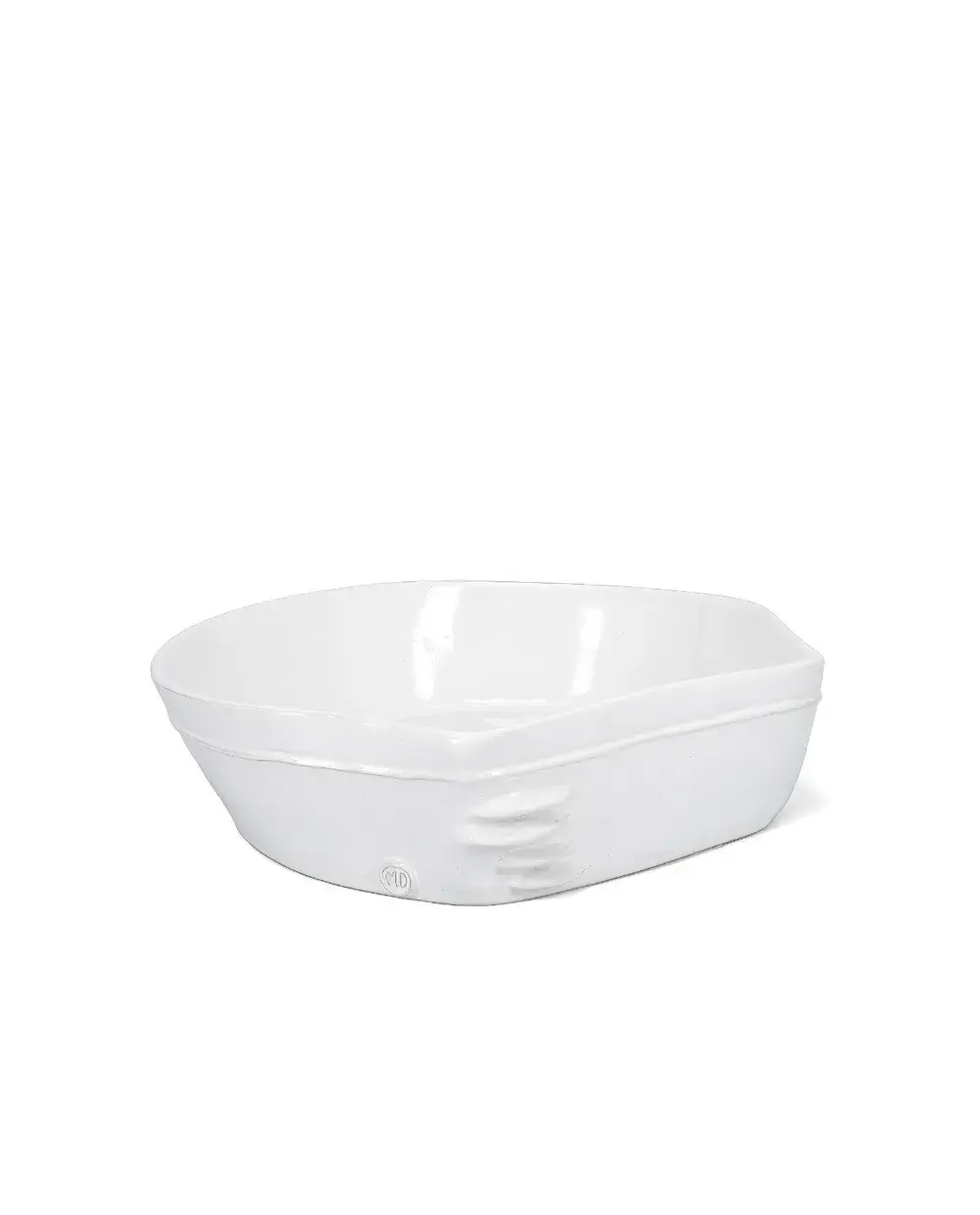 Large Round w/Flat Side Baker Dish (#4689)