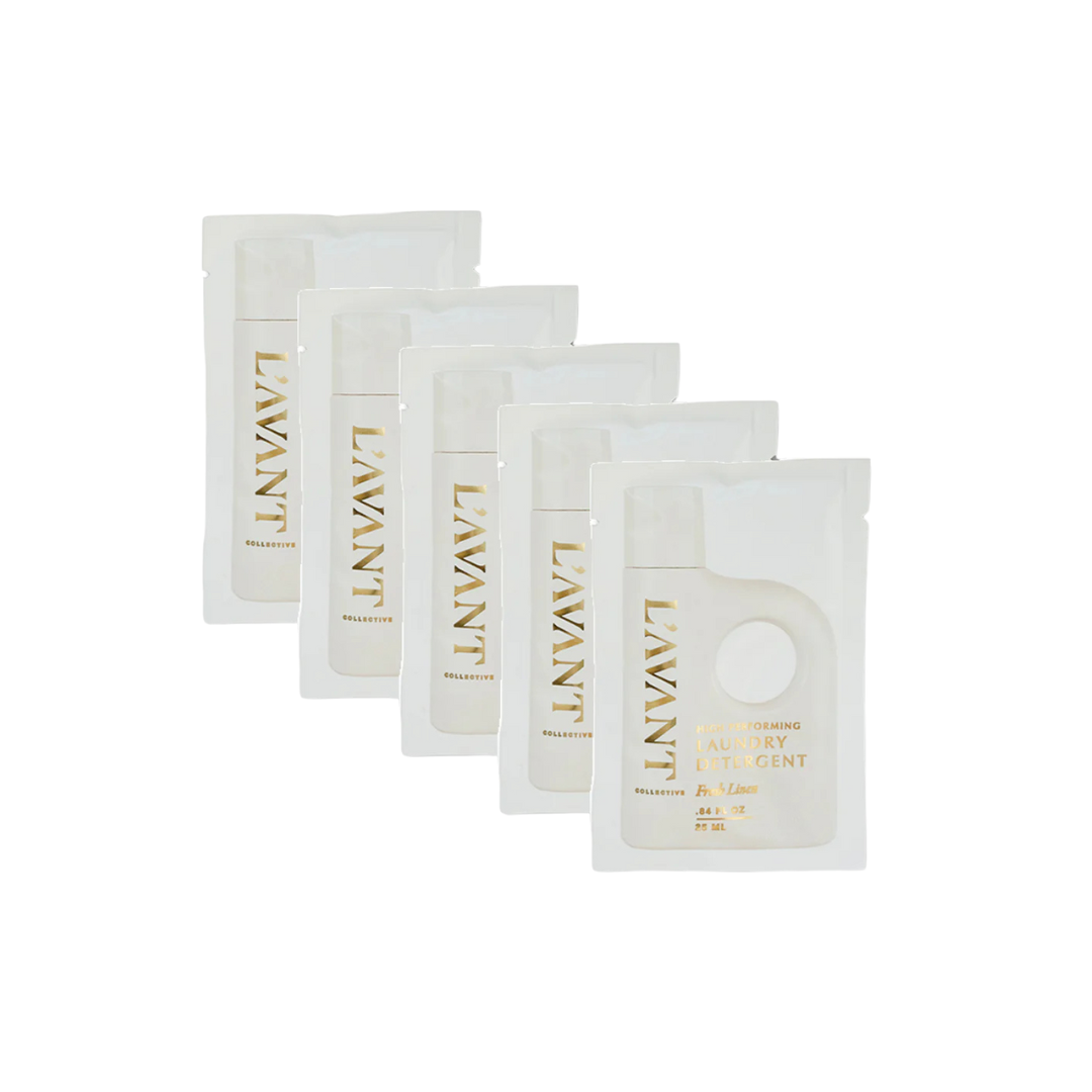 L'AVANT Collective Fresh Linen Laundry Detergent Travel Packs