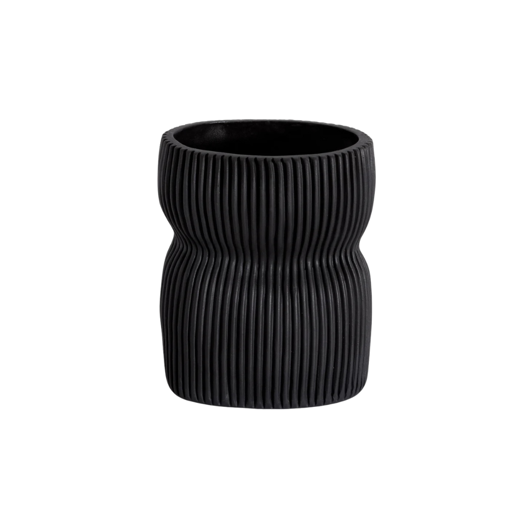Large Oval Curvy Collection in Black