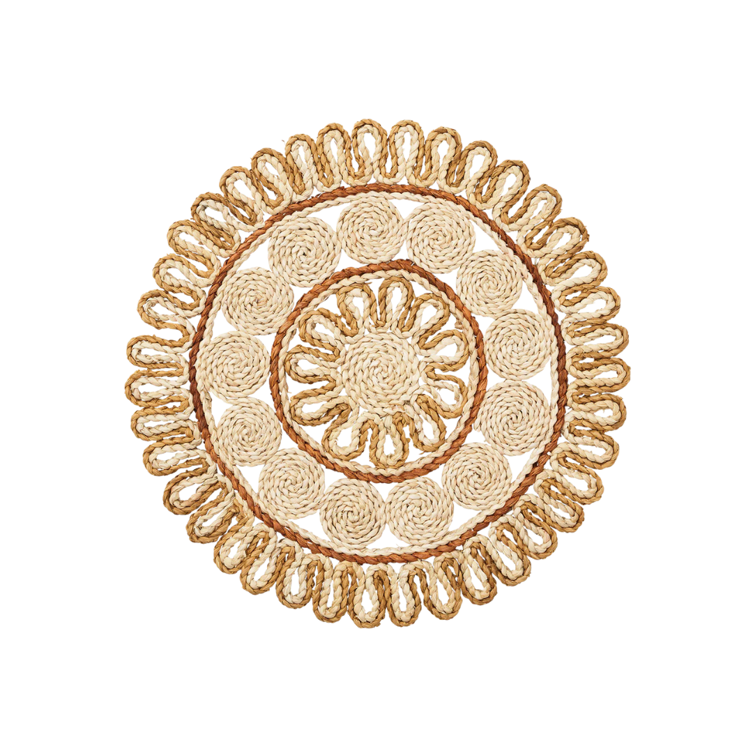 Kim Seybert Casbah Placemat in Natural & Brown