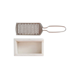 Marble & Stainless Steel Grater