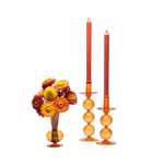 Kim Seybert Amber Candle Holder