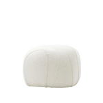 Lola Dining Pouf in Essential Linen Oatmeal