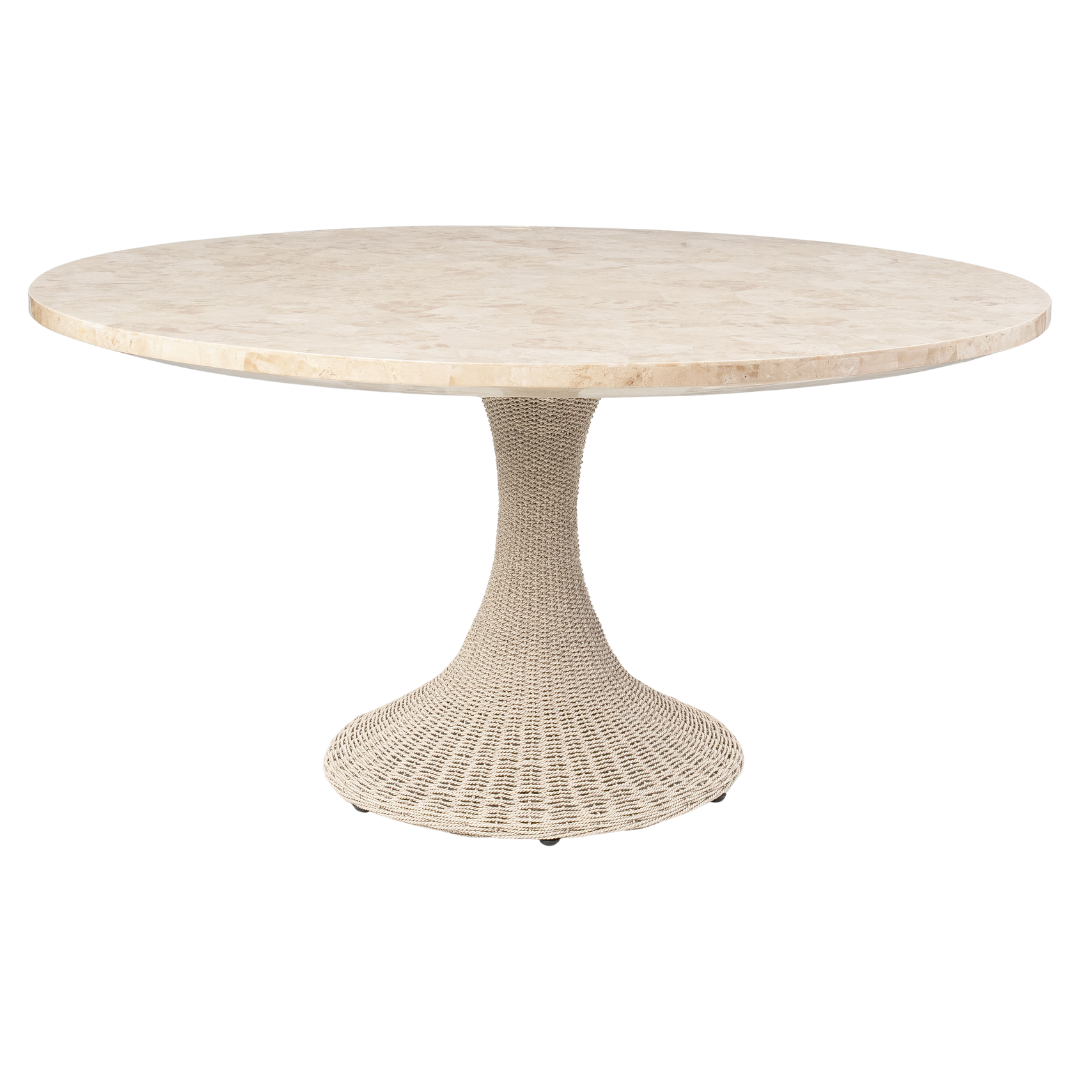 Tiburon Indoor/Outdoor Dining Table in Natural 48"