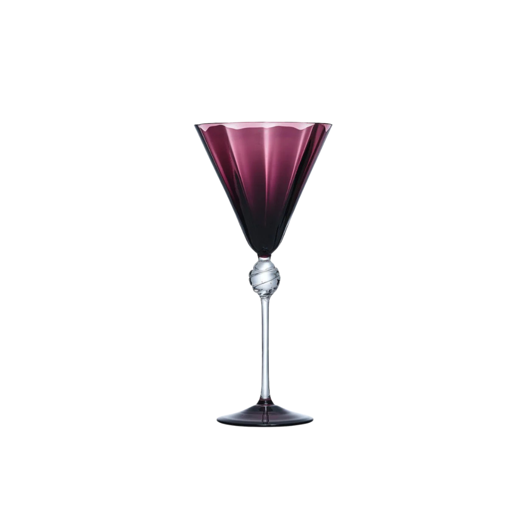 Kim Seybert Amethyst Wine Glass