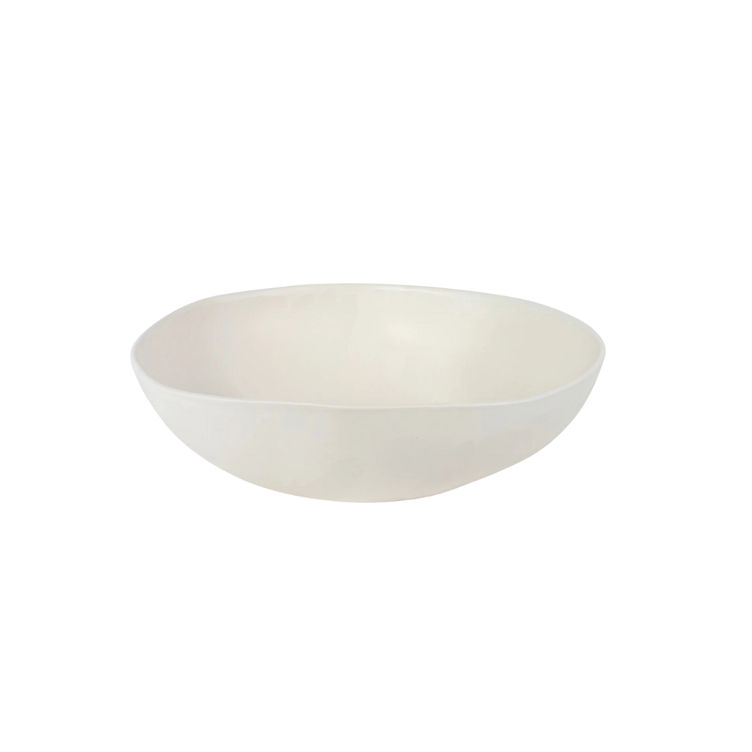 Matte White Round Bowl