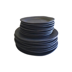 Charcoal Round Side Plate