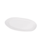 Matte White Large Oval Platter
