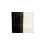 Charcoal & Matte Square Appetizer Plate