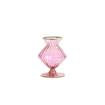 Kim Seybert Pink Scallop Bud Vase
