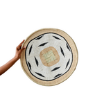 Nolyia White Flat Basket Wall Decor