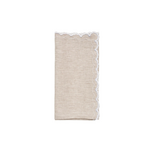 Kim Seybert White & Natural Arches Napkin