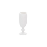 White Pedestal Bud Vase