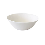 White Sculpt Large Tapered Bowl