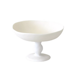 White Large Pedestal Bowl