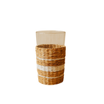 Be Home Seagrass White Stripe Highball