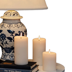 Lucid Candle Natural Pillar Candle 6"