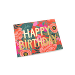 Poppy Birthday Card