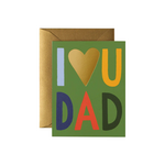 I love You Dad Card