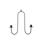 Millstream Home Amish Made Twin Iron Wall Sconce