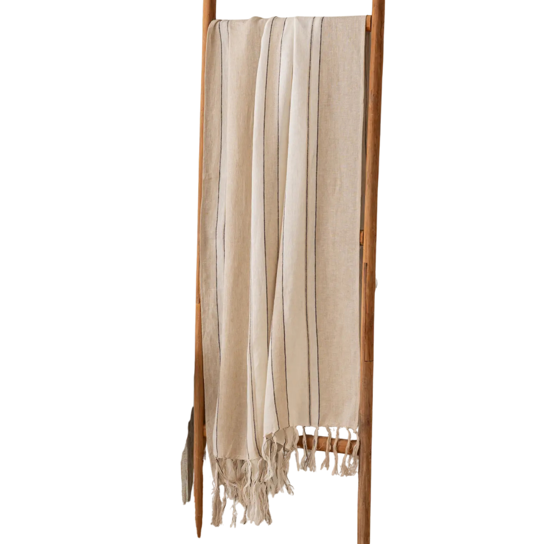 Live Linen Kester Linen Throw