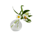 etuHOME Glass Sphere Bud Vase