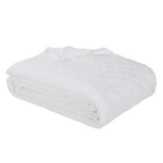 TL At Home Louisa White Queen Coverlet