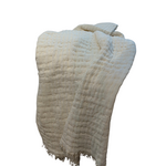 TL At Home Kittery Ivory Throw