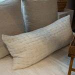 TL At Home Kittery Ivory Decorative Pillow