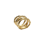 Kim Seybert Gold Bamboo Napkin Ring