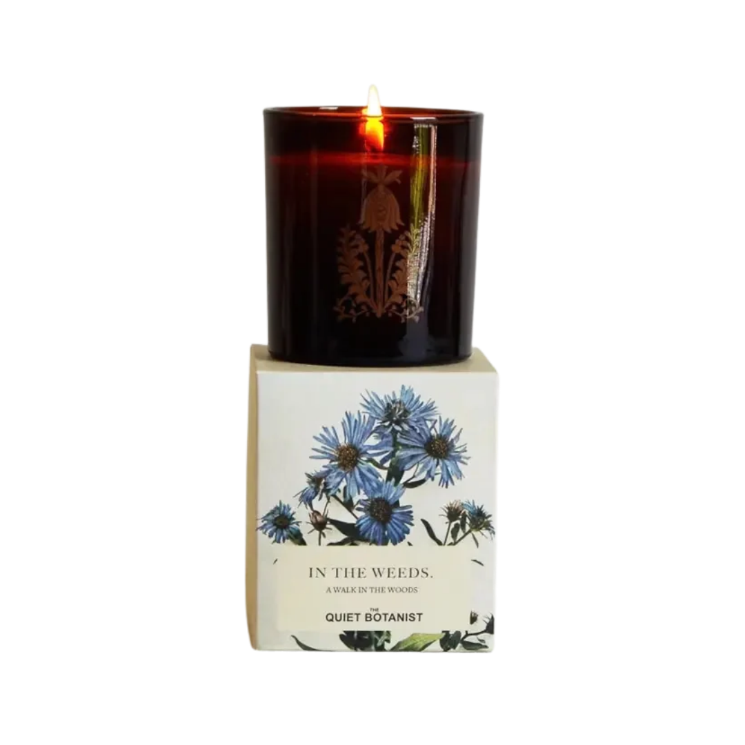 The Quiet Botanist In the Weeds Candle