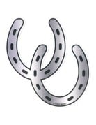 Decal - Double Horseshoes