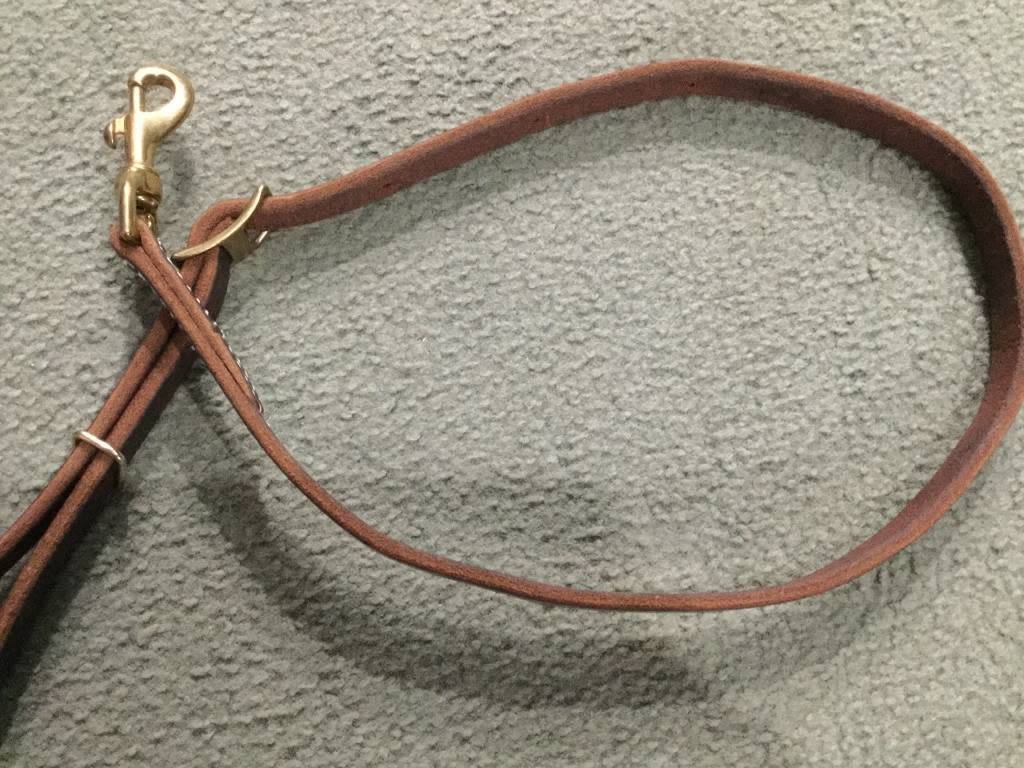 Tie Down Strap with Snap Leather Horse - Gass Horse Supply & Western Wear