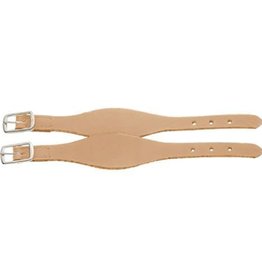 Tough-1 Shaped Leather Hobble Straps 