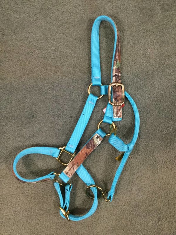 Triple E Nylon Adjustable Camo Halter