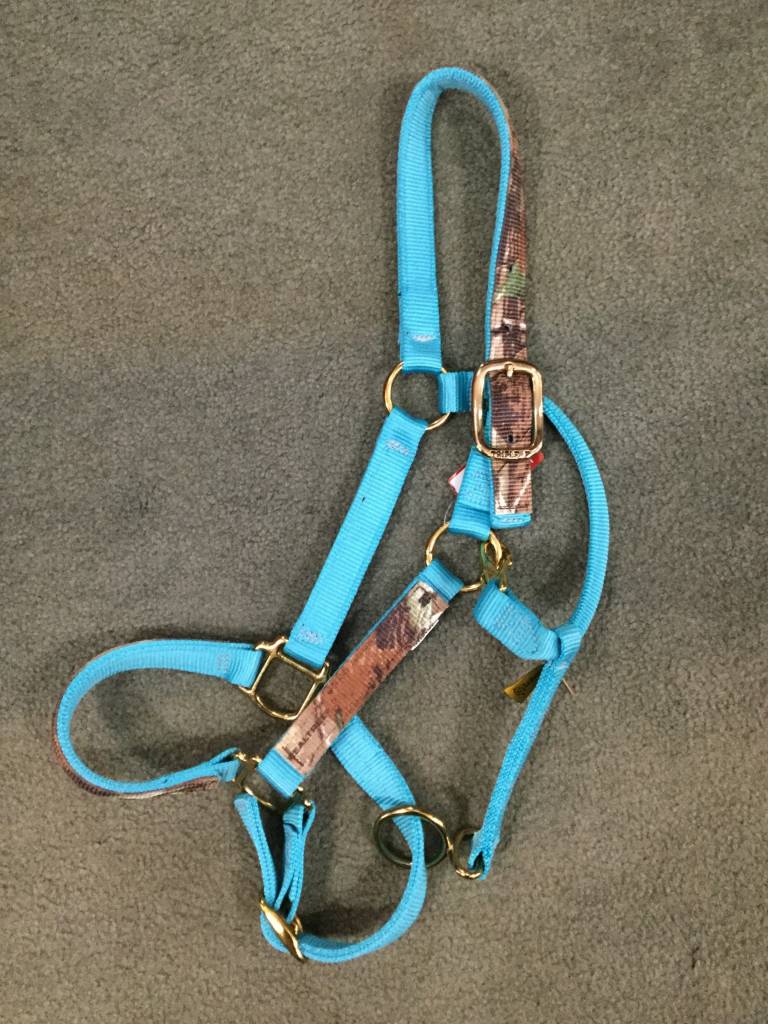Nylon Adjustable Camo Halter Gass Horse Supply & Western Wear