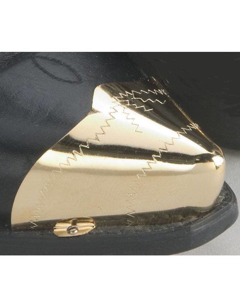 WEX Boot Toe Tips - Etched Gold