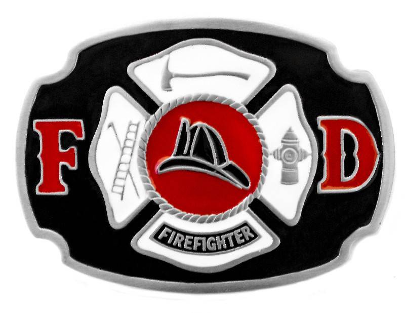 firefighter belt buckle