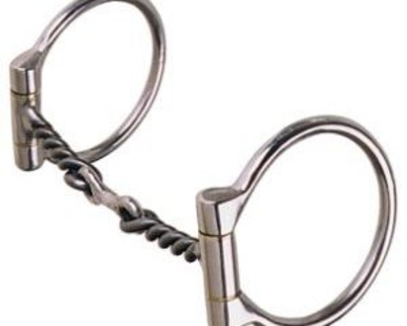 Reinsman Offset Dee - Reinsman Three Piece Stage A Snaffle, 5"