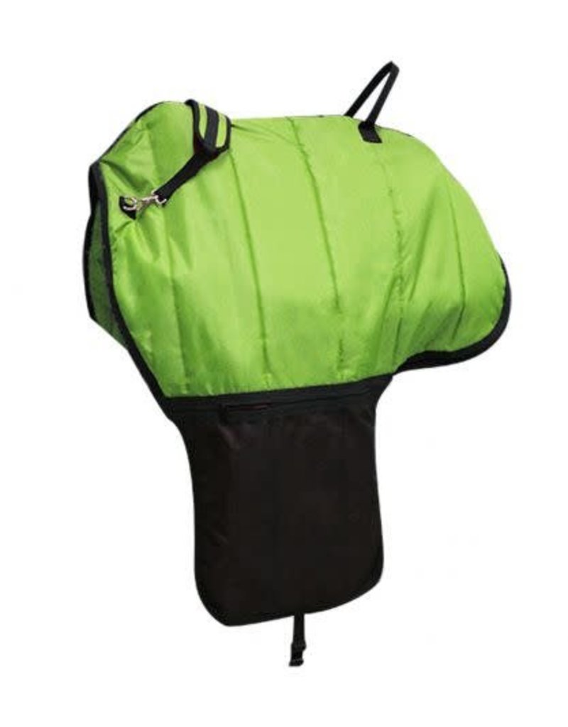 Western Rein Bag in HUNTER GREEN Tail Bag Nylon Tail Carrier 