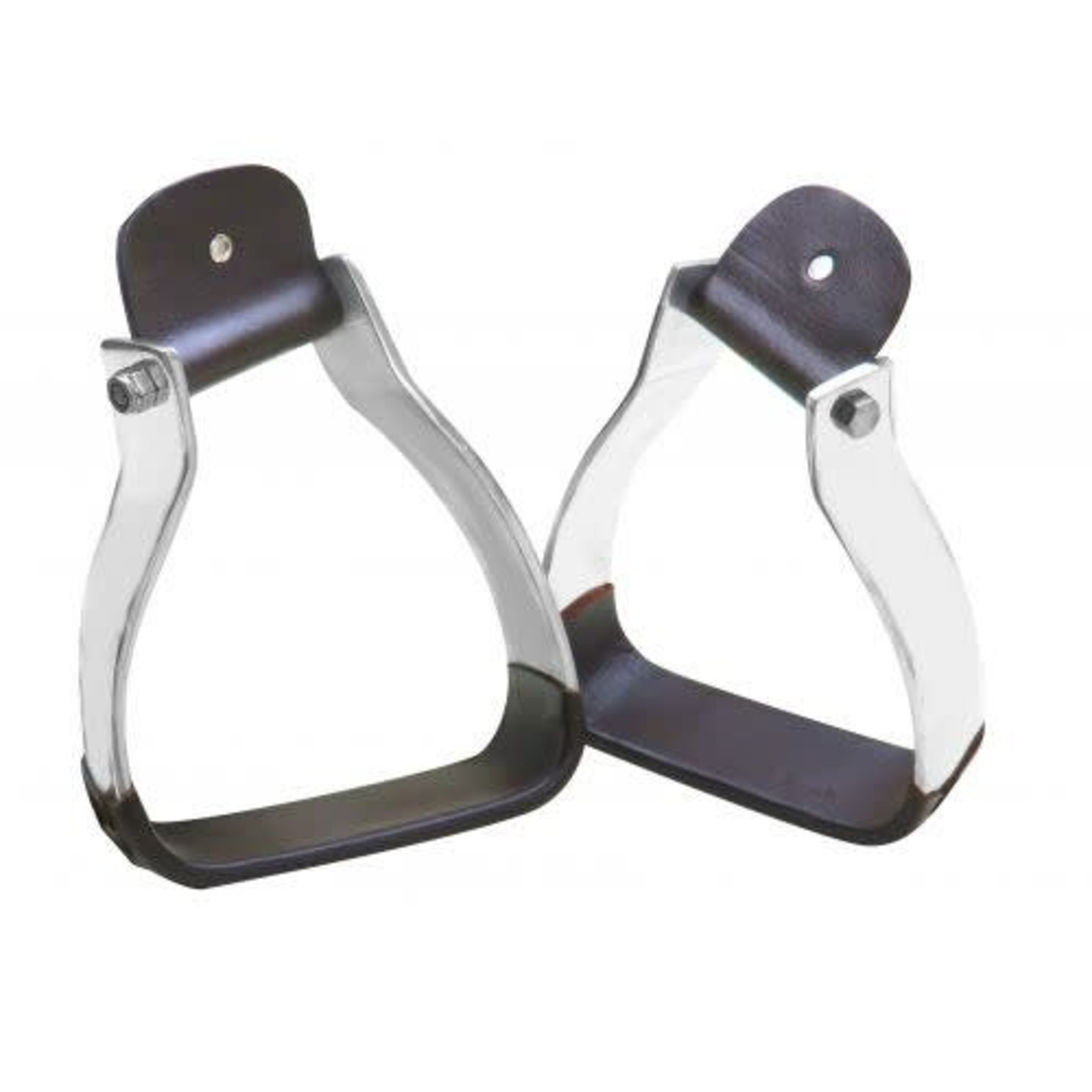 Angled Western Stirrups with Twisted Neck Gass Horse Supply & Western