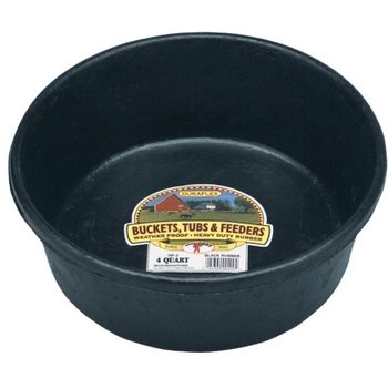 Little Giant Rubber Feed Pan - 4QT