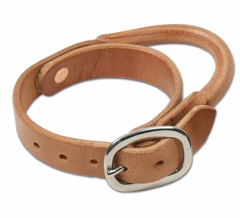 Western Saddle Leather Night Latch Horse Tack Grab Strap 