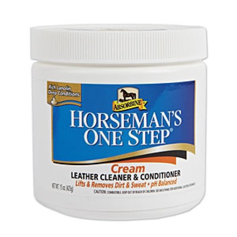 Absorbine Horseman's One Step Cleaner & Conditioner Cream - 15 oz