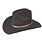 WEX WEX Faux Felt Cattlemans Hat (Band Colors May Vary) Black Small/Medium