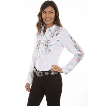 Scully Leather Women's Scully Dream Catcher Western Shirt