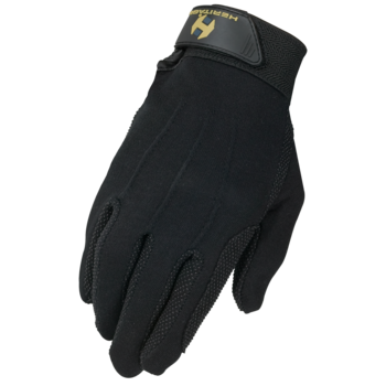 Heritage Heritage Cotton Grip Glove, Black