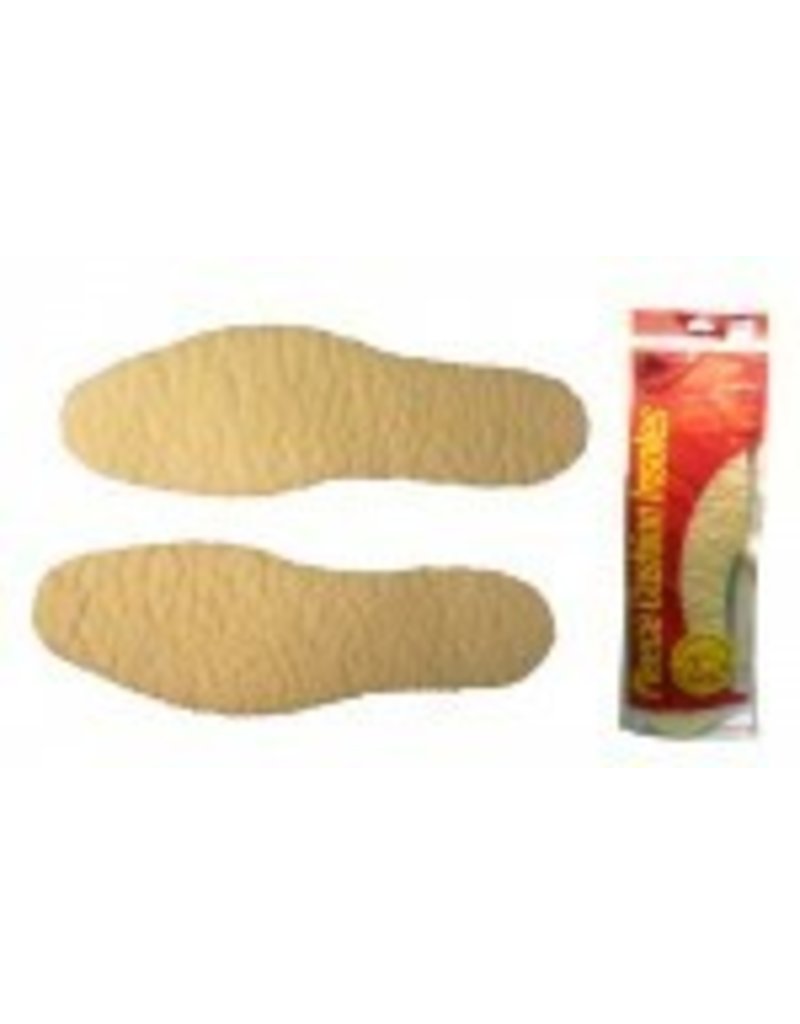 AGS Footwear Footbed - Fleece Insole Natural OS